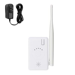 wifi repeater, indoor, 2.4ghz, dc12v power cord, hiseeu wifi range extender for hiseeu security camera system wireless