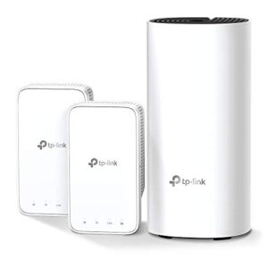 certified refurbished tp-link deco m3 3-pack whole home mesh wifi system – up to 4,500 sq. ft coverage, wifi router (renewed)