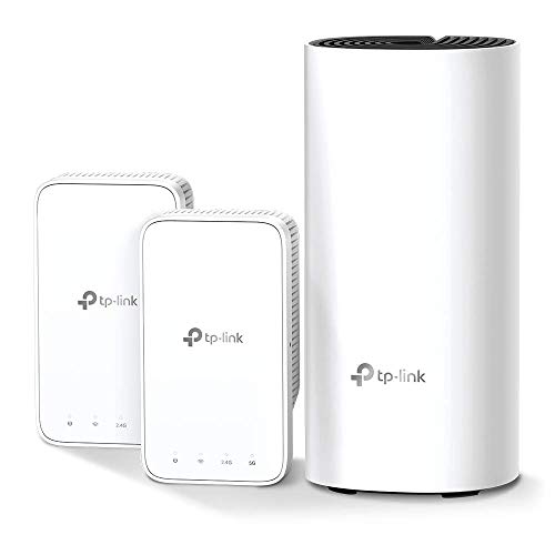 Certified Refurbished TP-Link Deco M3 3-Pack Whole Home Mesh WiFi System – Up to 4,500 Sq. ft Coverage, WiFi Router (Renewed)