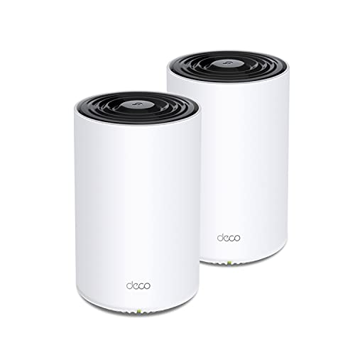 TP-Link Deco Tri Band Mesh WiFi 6 System(Deco X68) - Covers up to 5500 Sq. Ft.Whole Home Coverage, Replaces Wireless Routers and Extenders, 2-Pack