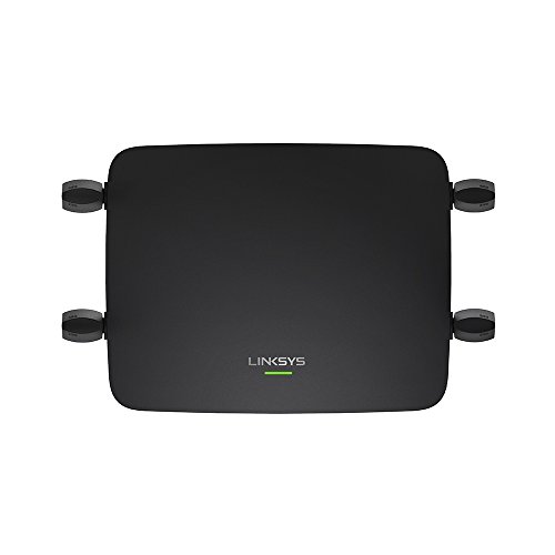 Linksys RE9000: AC3000 Tri-Band Wi-Fi Extender, Wireless Range Booster for Home, 4 Gigabit Ethernet Ports, Works with Any Wi-Fi Router (Black)