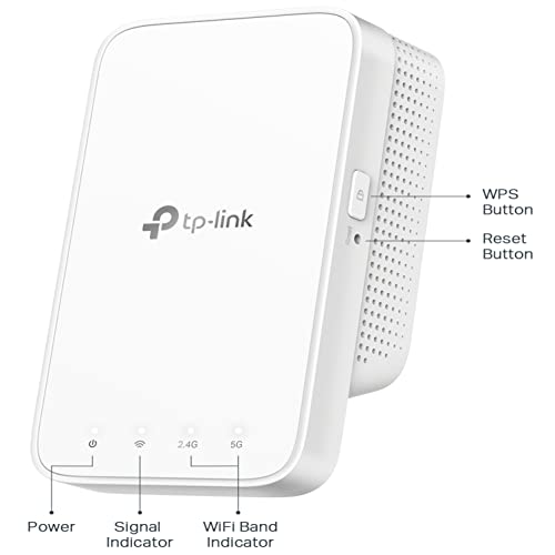 TP-Link AC1200 WiFi Extender (RE300), Covers Up to 1500 Sq.ft and 25 Devices, Up to 1200Mbps, Supports OneMesh, Dual Band Internet Repeater, Range Booster