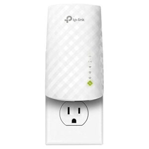 tp-link ac750 wifi range extender – dual band cloud app control up to 750mbps, one button setup repeater, internet booster, access point smart home & alexa devices (re220) (renewed)
