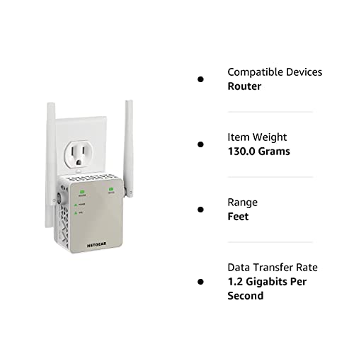 NETGEAR WiFi Range Extender (Renewed)