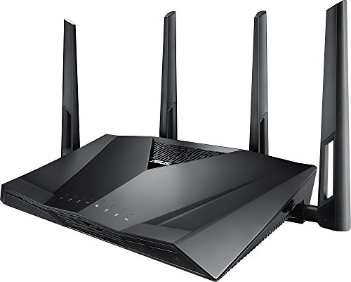 ASUS AC3100 WiFi Router (RT-AC3100) - Dual Band Wireless Internet Router, Trend Micro Lifetime AiProtection, AiMesh Compatible, Parental Control, MU-MIMO