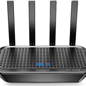 WiFi Router-AC2100 WiFi Router w 4 Gigabit LAN Ports for 60 Devices, High Speed Router(2100Mbps) and Long Range Router(3000Sq.Ft) for Gaming & Home Use, Wireless Internet MU-MIMO & Parental Control