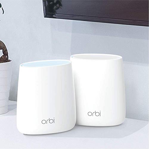 NETGEAR Orbi Whole Home Mesh-Ready WiFi Router - for speeds up to 2.2 Gbps Over 2,000 sq. feet, AC2200 (RBR20) (Renewed)