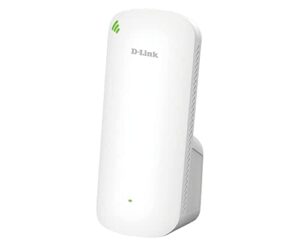 d-link wifi 6 range extender ax1800 mesh repeater and signal booster, wall plug in, easy setup, smart home, roaming, ethernet port (dap-x1870)