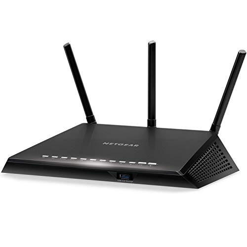 NETGEAR R6700 Nighthawk AC1750 Dual Band Smart WiFi Router, Gigabit Ethernet (R6700) (Renewed)