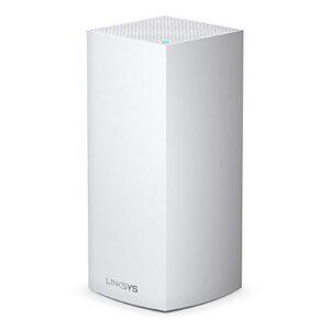 linksys mx5300 velop ax whole home wifi 6 system: wireless router and extender, gigabit ethernet ports, 5.3 gbps, 3,000 sq ft, 50 devices (1-pack)