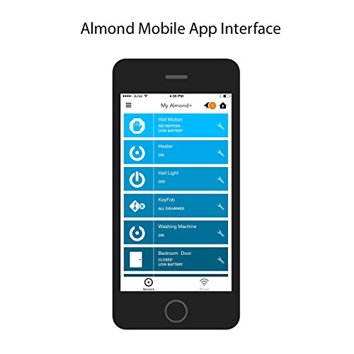 Securifi Almond+ : (3 Minute Setup) Long Range Touchscreen Wireless AC Gigabit Router + Home Automation Hub