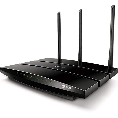 TP-Link AC1900 Smart WiFi Router (Archer A9) - High Speed MU- MIMO Router, Gigabit, VPN Server, Beamforming (Renewed)