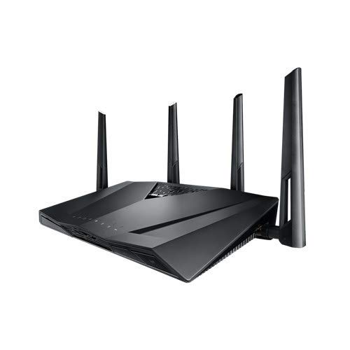 ASUS Route AC3100 Dual-Band Wi-Fi Router with double gaming boost, AiMesh for mesh wifi system and MU-MIMO (Renewed)