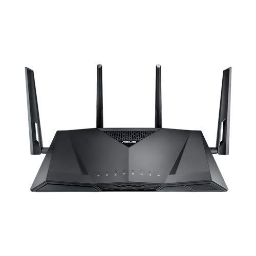 ASUS Route AC3100 Dual-Band Wi-Fi Router with double gaming boost, AiMesh for mesh wifi system and MU-MIMO (Renewed)