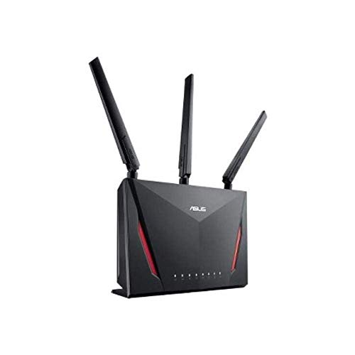 ASUS AC2900 WiFi Dual-band Gigabit Wireless Router with 1.8GHz Dual-core Processor and AiProtection Network Security (RT-AC86U) (Renewed)