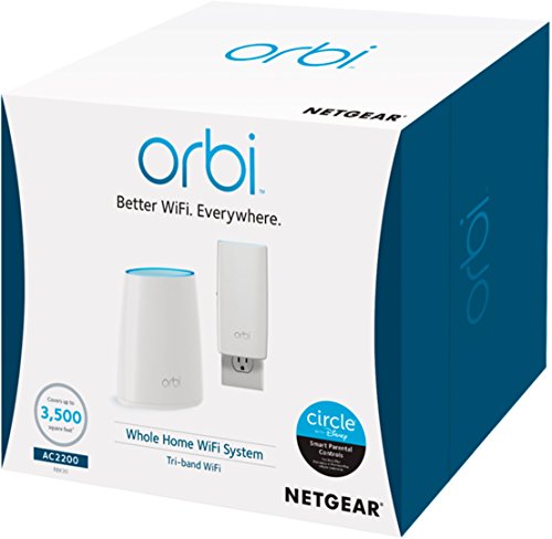 NETGEAR RBK30-100NAS Orbi Whole Home Mesh WiFi System – Discontinued by Manufacturer