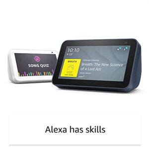 Echo Show 5 (2nd Gen, 2021 release) | Smart display with Alexa and 2 MP camera | Deep Sea Blue