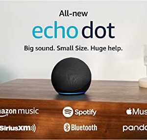 All-New Echo Dot (5th Gen, 2022 release) | Smart speaker with Alexa | Charcoal