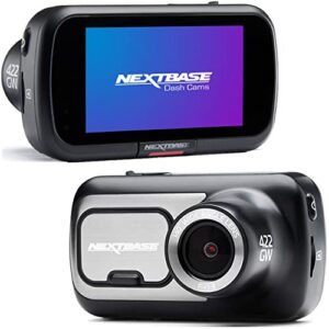 nextbase 422gw dash cam – 1440p hd recording in car camera – wi-fi gps bluetooth alexa enabled – parking mode – night vision – loop recording – automatic power and crash detection