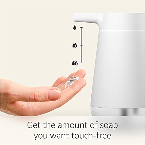 Amazon Smart Soap Dispenser, automatic 12-oz dispenser with 20-second timer, Works with Alexa