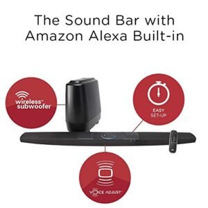 Polk Audio Command Sound Bar with Handsfree Amazon Alexa Voice Control (New Update with Multi-Room Music Built-In), 4K HDMI, and Fire TV Compatible for Your Home Theater