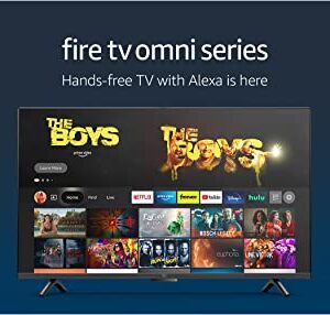 Amazon Fire TV 43" Omni Series 4K UHD smart TV, hands-free with Alexa