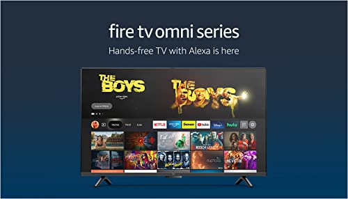 Amazon Fire TV 43" Omni Series 4K UHD smart TV, hands-free with Alexa