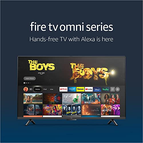 Amazon Fire TV 43" Omni Series 4K UHD smart TV, hands-free with Alexa