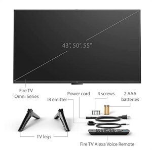 Amazon Fire TV 43" Omni Series 4K UHD smart TV, hands-free with Alexa