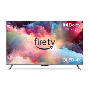 introducing amazon fire tv 65″ omni qled series 4k uhd smart tv, dolby vision iq, local dimming, hands-free with alexa
