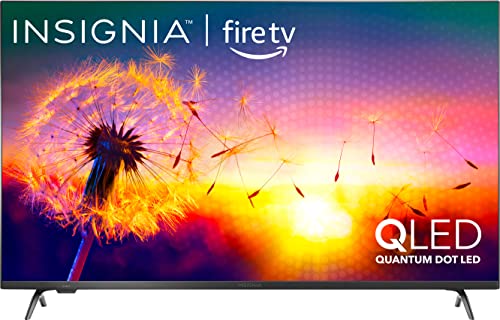 INSIGNIA 50-inch Class F50 Series Smart 4K UHD QLED Fire TV (NS-50F501NA22, 2021 Model)