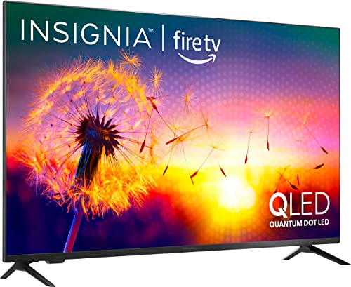 INSIGNIA 50-inch Class F50 Series Smart 4K UHD QLED Fire TV (NS-50F501NA22, 2021 Model)