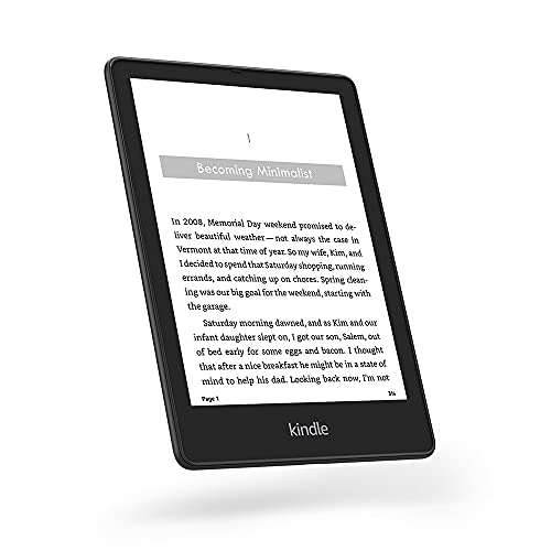 Kindle Paperwhite Signature Edition (32 GB) – With a 6.8" display, wireless charging, and auto-adjusting front light – Without Lockscreen Ads – Black