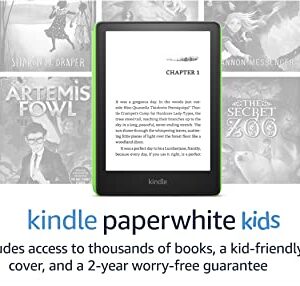 Kindle Paperwhite Kids (8 GB) – Made for reading - access thousands of books with Amazon Kids+, 2-year worry-free guarantee