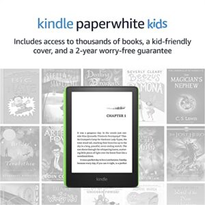 Kindle Paperwhite Kids (8 GB) – Made for reading - access thousands of books with Amazon Kids+, 2-year worry-free guarantee