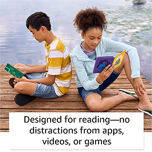 Kindle Paperwhite Kids (8 GB) – Made for reading - access thousands of books with Amazon Kids+, 2-year worry-free guarantee