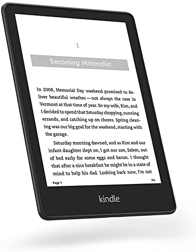 Kindle Paperwhite Signature Edition (32 GB) – With a 6.8" display, wireless charging, and auto-adjusting front light – Without Lockscreen Ads + 3 Months Free Kindle Unlimited (with auto-renewal)- Black