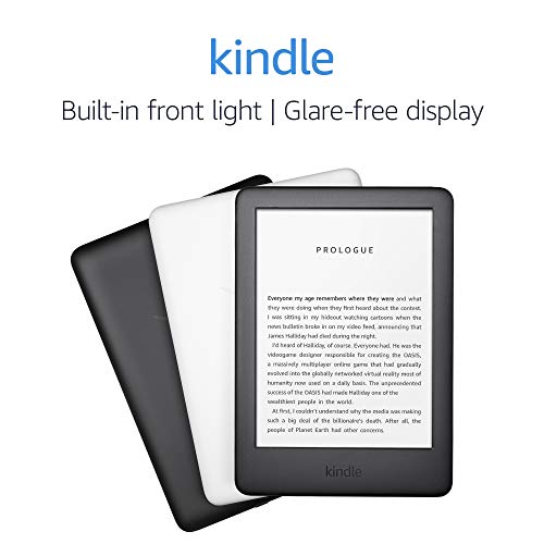 Certified Refurbished Kindle (2019 release) - Now with a Built-in Front Light - Black - Ad-Supported