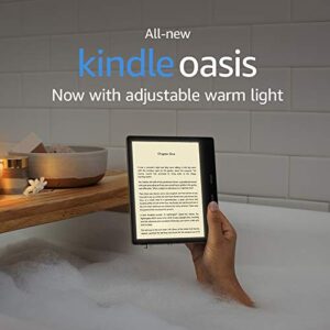 International Version – AT&T – Kindle Oasis – With 7” display and page turn buttons - 32 GB, Graphite - Free 4G LTE + Wi-Fi