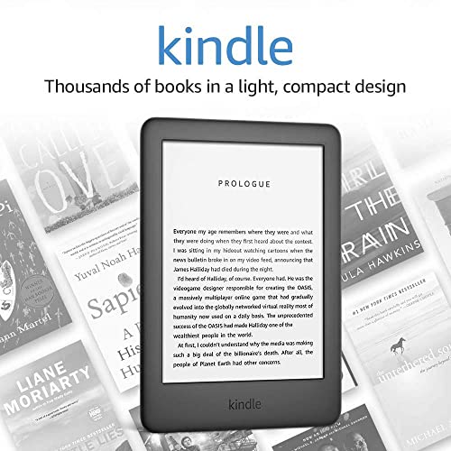 Kindle (2019 release) - With a Built-in Front Light - Black