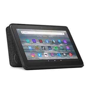 amazon fire 7 tablet cover (only compatible with 12th generation tablet, 2022 release) – black