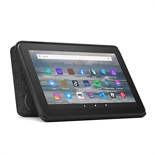 Amazon Fire 7 Tablet Cover (Only compatible with 12th generation tablet, 2022 release) - Black