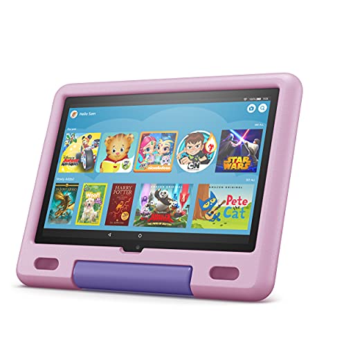 Amazon Kid-Proof Case for Fire HD 10 tablet (Only compatible with 11th generation tablet, 2021 release) – Lavender
