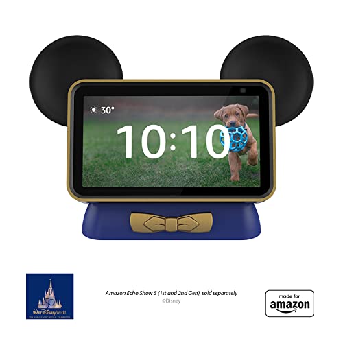 Made for Amazon, Walt Disney World 50th Anniversary Celebration inspired Stand for Amazon Echo Show 5 Compatible with Echo Show 5 (1st and 2nd Gen)