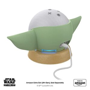 Made for Amazon, featuring The Mandalorian Baby Grogu ™-inspired Stand for Amazon Echo Dot (4th & 5th Gen)