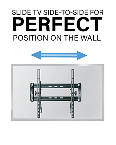 Made for Amazon Universal Tilting TV Wall Mount for 32-55" TVs and Compatible with Amazon Fire TVs