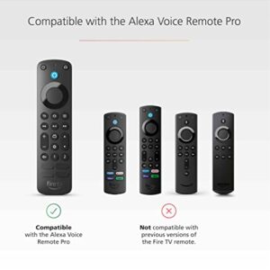 All New, Made for Amazon Remote Cover Case, for Alexa Voice Remote Pro (2022 Release)