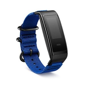 All-New, Made for Amazon Halo View accessory band - Ocean Blue - Nato - Large