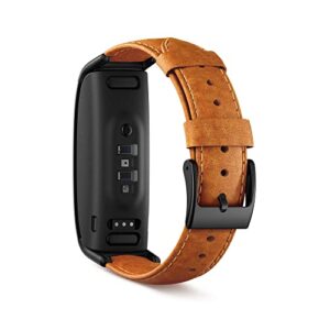 All-New, Made for Amazon Halo View accessory band - Trailhead Tan - Leather - Large