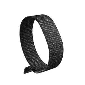 halo band accessory band – black – fabric – medium